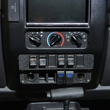 Load image into Gallery viewer, Jeep TJ - LJ STEPPED Switch Panel 6 OEM & 4 Carling Switches