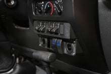 Load image into Gallery viewer, Jeep TJ - LJ STEPPED Switch Panel 6 OEM &amp; 4 Carling Switches
