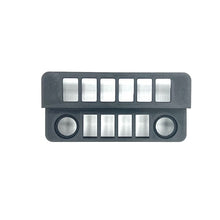 Load image into Gallery viewer, Jeep TJ - LJ STEPPED Switch Panel 6 OEM &amp; 4 Carling Switches
